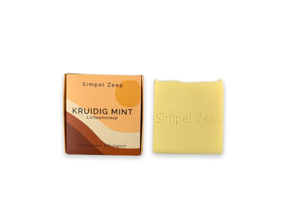 Lichaamszeep - Kruidig Mint - 110 gram